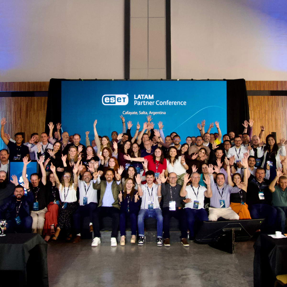 Equipo de Lockbits y ESET en Latam Partner Conference Argentina 2025